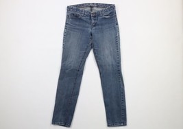 Vintage Tommy Hilfiger Womens Size 6 Distressed Modern Skinny Leg Denim Jeans - £23.70 GBP