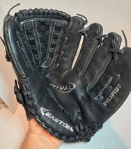 Easton Rival Professional Soft Leather Baseball Glove  RHT Black 12.5&quot; RVLSP1250 - £22.82 GBP