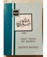 1991 GMC Light Truck S/T Models Service Manual X-9129 OEM - €58,77 EUR