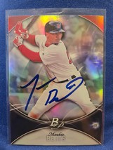 Mookie Betts Hand Signed Baseball Card Autographed Boston Red Sox Auto - $28.00