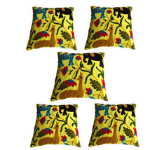 Pom Pom Pillow Cover, Suzani Pillows 5 Outdoor Cushion Cover, Bohemian Pillow  - £29.32 GBP