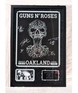 GUNS N ROSES SIGNED x5 Framed &amp; Matted Lithograph - AXL ROSE -35&quot;x 23 3/... - $3,554.67 CAD