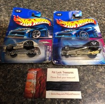 Two 2004 HOT WHEELS FIRST EDITION #017 Hardnoze Grandly Lusion &amp; #018 Do... - £4.77 GBP