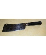OLD PRIMITIVE KITCHEN CLEAVER CHOP KNIFE AMERICAN CUTLERY COMPANY 1865 C... - £132.23 GBP