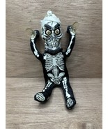 Jeff Dunham ACHMED Window Cling 11&quot; Fuzzy Skeleton Plush 2012 NECA - $19.75