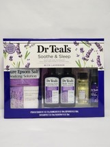 Dr. Teal&#39;s Soothe and Sleep with Lavender 5 Piece Set Brand New Factory Sealed  - £13.30 GBP