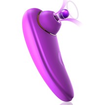 Clitoral Sucking Vibrator Sex Toy - Clit Stimulator With 9 Suction 3 Intensity M - £36.99 GBP