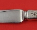 Lap Over Edge Acid Etched by Tiffany and Co Sterling Dessert Knife HHAS ... - $385.11