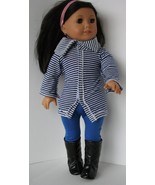 Madame Alexander Outfit Fits 18” Doll EUC Striped Sweater, Leggings, Boots - £14.01 GBP