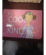 It&#39;s Cool To Be Kind Placemat Set Of 2 - £12.33 GBP