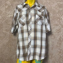 Wrangler Pearl Snap Short Sleeve Button Up Shirt XXL - $18.70