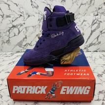 Men’s Patrick Ewing 33 Hi Og Purple | Black Sneakers Nwt - £112.03 GBP