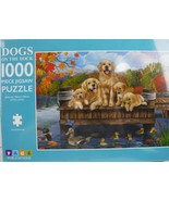 Dogs on the Dock 1000 piece Jigsaw Puzzle 27.5&quot; x 19.7&quot; Page Publications - $346.60 MXN