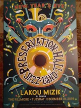 Mint Preservation Hall Jazz Band Fillmore Poster 2019 - £23.17 GBP