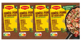 Maggi Vegetable Stir Fry with minced meat sauce spice packet-4 pc.-FREE ... - $258.09 MXN