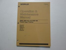 Caterpillar D6D Sa &amp; D6D Sr Track-Type Tractor Operation Mantenimiento M... - €85,78 EUR