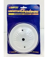 Satco Lighting Hardware Canopy Kit-5&quot; Diameter-7/16&quot; Center-2-8/32 Bar H... - £13.45 GBP