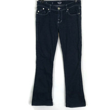 Rock &amp; Republic Womens Jeans Size 27 Dark Wash Kasandra Altered Stretch ... - £26.61 GBP