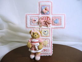 Cherished Teddies Cross Communion - Girl  NIB - £19.53 GBP