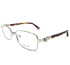 Nine West Eyeglasses Frames NW1047 513 Tortoise Silver Square Full Rim 5... - £32.84 GBP