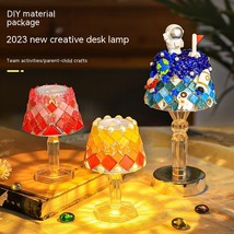 Mosaic Table Lamp Diy Handmade Material Kit - £16.07 GBP