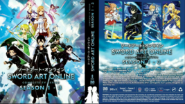Anime Dvd Sword Art Online Season 1-3 VOL.1-96 End English Dubbed All Region - £39.95 GBP