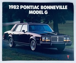 1982 Pontiac Bonneville Model G Dealer Showroom Sales Brochure Guide Cat... - $9.45