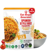 Eat Regal Spanish Parboiled Rice Pack of 6, 8.8 Ounce Ready to Eat in 90... - $13.99