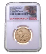 2018-S Sacagawea $1 Silver Reverse Proof Set Jim Thorpe PF70 FDOI - $88.01 CAD