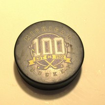 University of MICHIGAN WOLVERINES 100th Anniversary Official Game Hockey... - £20.96 GBP