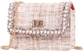 Tweed Pearl Top bag  - £42.55 GBP