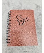 Houston Texans Basketball Leather Notebook Journal Diary 7&quot; x 5&quot; - £9.40 GBP