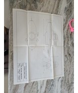 Antique drawing 23&quot; x 17&quot; Kittredge Industries K-250 One Man Submarine W... - $21.93 CAD