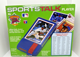1989 New In Box Topps Baseball Sports Talk Player 4 Talking Cards Includ... - £65.66 GBP