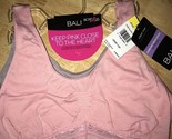 MEDIUM Women’s Bali Crop Top Light Support Comfort Bra BNWTS - $10.88