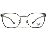 Ray-Ban Kinder Brille Rahmen RB1051 4052 Silber Schwarz Quadratisch - £14.77 GBP