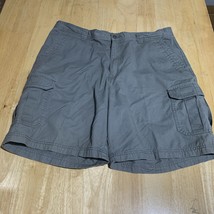 Columbia Omni-Shield Field Gear Gray Cotton Cargo Shorts Mens 40x10 - $17.17