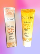 PURLISSE Youth Glow Vitamin C CC Cream In Medium SPF 50 1.4 fl oz NIB - $29.69