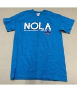 New Orleans Hornets SGA Shirt Size Small NOLA NBA Basketball Pelicans - £11.64 GBP