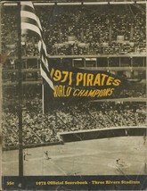 1972 Cubs @ Pittsburgh Pirates Scorebook (Scored) Last R Clemente Season - $19.79