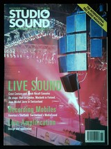 Studio Sound And Broadcast Engineering Magazine November 1993 mbox1354 Live - £5.83 GBP