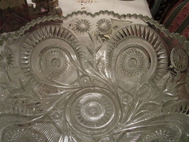 L E Smith Punch Bowl And Platter base,12 Cups Pinweels &amp; Stars Slewed Horseshoes - £305.97 GBP