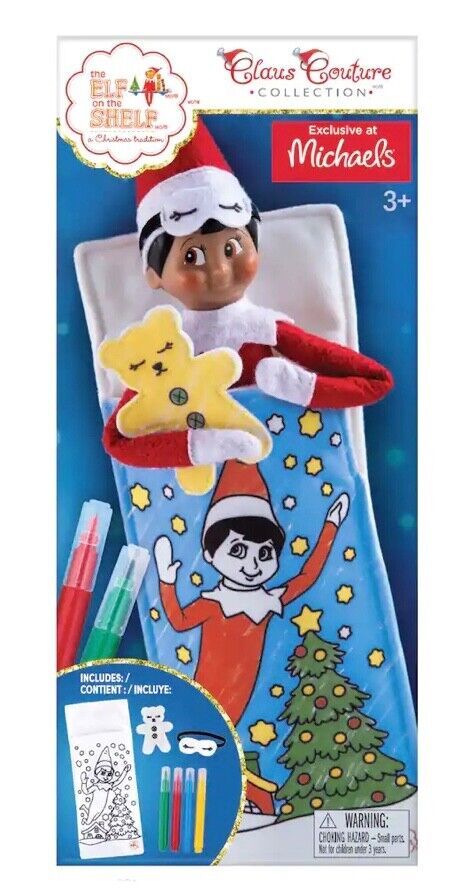 The Elf on the Shelf Doodles & Dream Sleeping Bag Access. Kit, Elf Not Included - $28.95