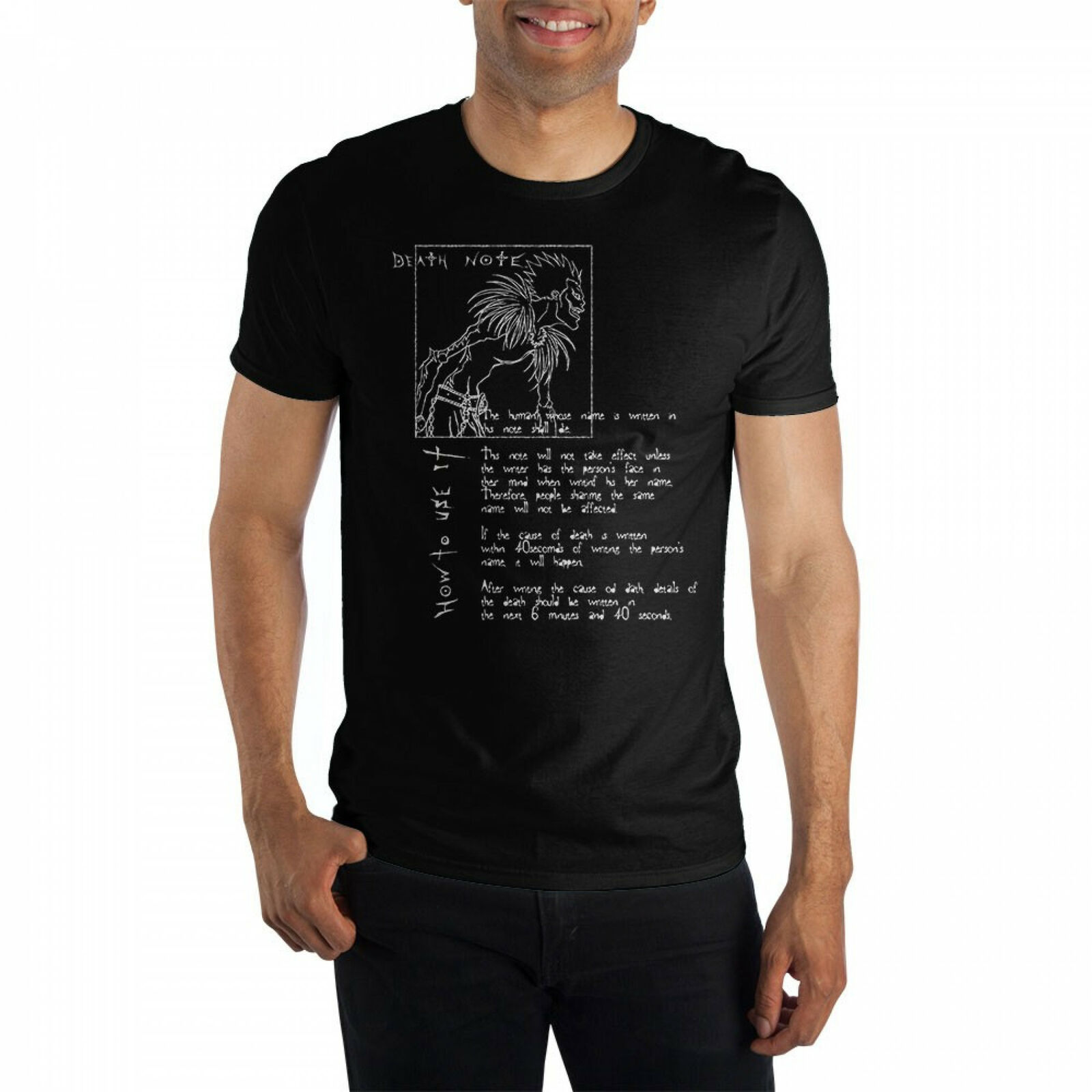 Primary image for Death Note Curse T-Shirt Black