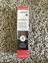 Covergirl Outlast Extreme Wear Concealer 877 Deep Golden 0.30 Oz Full Coverage - £6.87 GBP