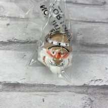 Exxon Tiger Head Safari Hat Keychain New In Sealed Package - £7.25 GBP