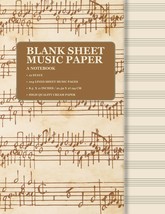 Blank Sheet Music Paper Wholesale (10 books) 1000+ sheets - £44.38 GBP