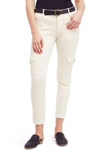 FREE PEOPLE Femmes Jeans Utility Sugar Cookie Elegante Beige Taille 26W ... - £32.47 GBP