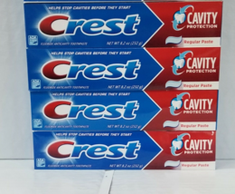 CREST Cavity Protection Regular Toothpaste, 4 Pack, 8.2 oz - £31.44 GBP