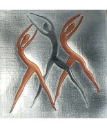 FRAMED HENRI MATISSE THREE DANCERS RENDITION EMBOSSED FOIL &amp; BRONZE ART ... - £502.14 GBP